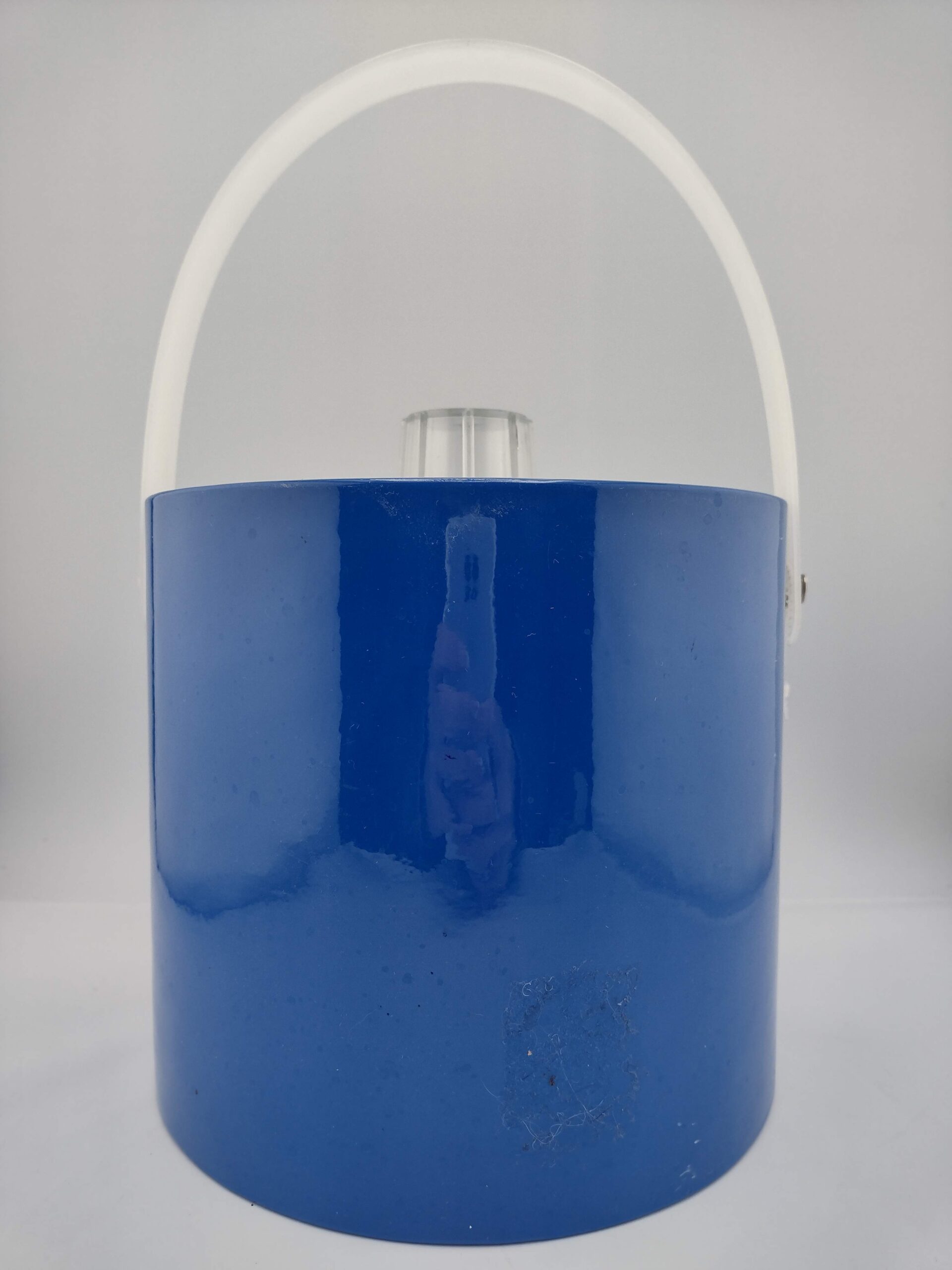 VINTAGE BLUE ICE BUCKET