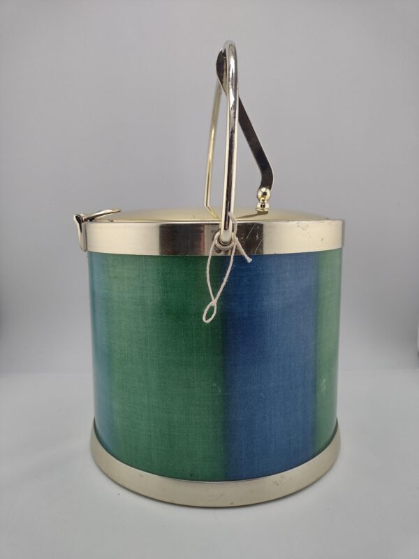 KRAFTWARE BLUE/GREEN/GOLD ICE BUCKET - Image 8