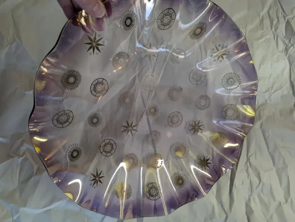 Dorothy Thorpe Glama Glass Round Tray - Image 6