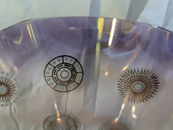 Dorothy Thorpe Glama Glass Round Tray - Image 4
