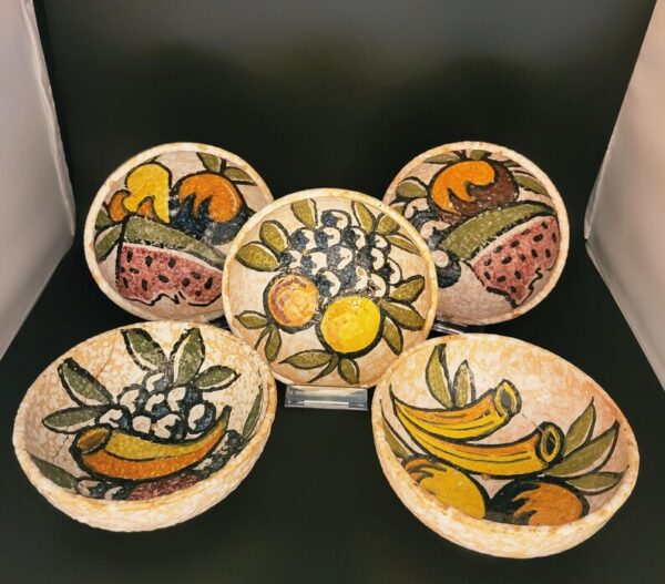 ESPANA S/6 FISH MUGS W PITCHER & 5 BOWLS - Image 7