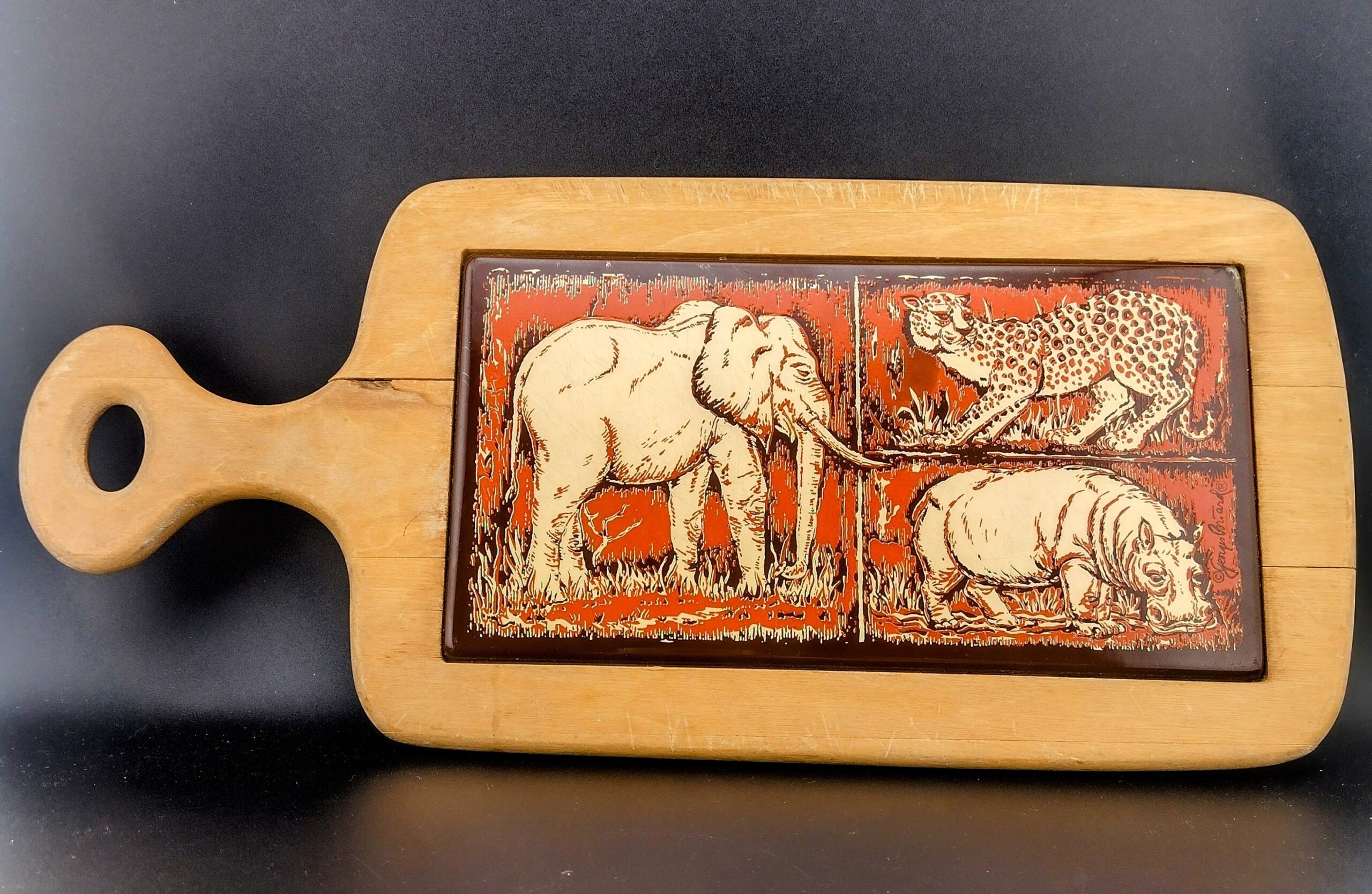 Georges Briard Safari Cheese Board