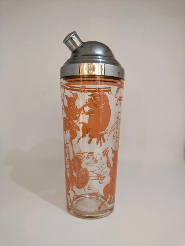Hazel Atlas Musical Pigs Cocktail Shaker - Image 7