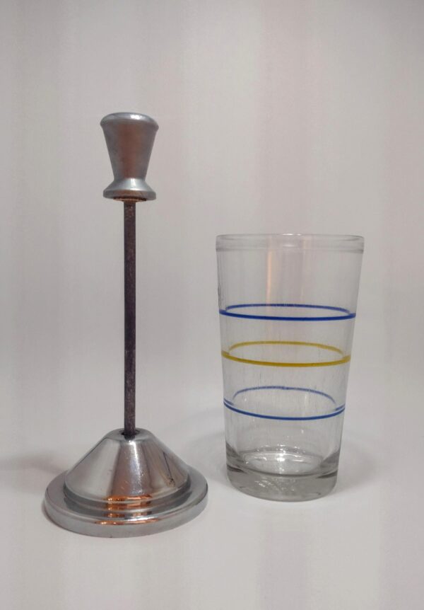 Bands Indicate-Striped Glass Ice Crusher