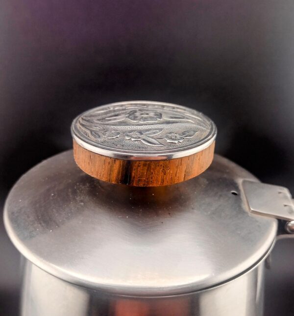 Beautiful Stainless Steel Coffee Set, 4 Pieces - Image 10