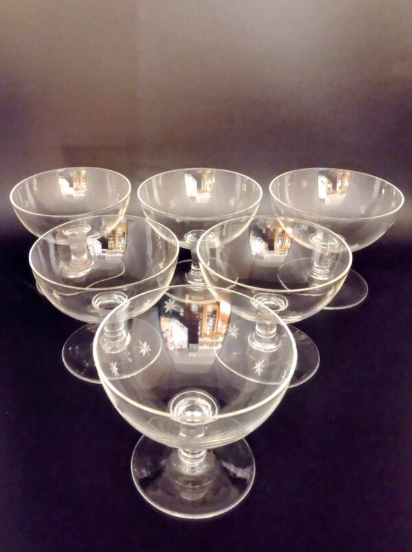 C. G. Quartz Crystal Stardust Coupe Short, Set of 6 - Image 5