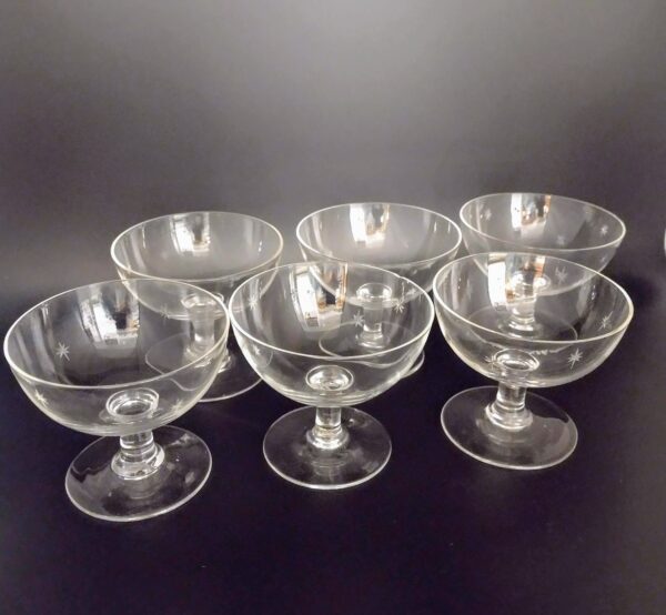 C. G. Quartz Crystal Stardust Coupe Short, Set of 6 - Image 3
